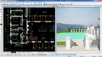 simultaneous processing in 2d and 3d (architects: Α. and L. Mantzourani).