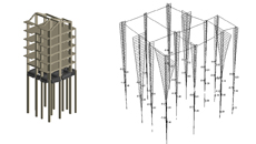 Insertion of pile foundation | Fespa structural software