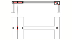 Rigid offsets and rigid girders | Fespa structural software