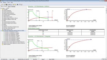 Acceleration Displacement Response Spectrum is included in the Report