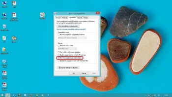 In the «Compatibility» tab select «Run this program as an administrator».