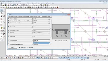 Slab rebars are automatically generated after the analysis and design