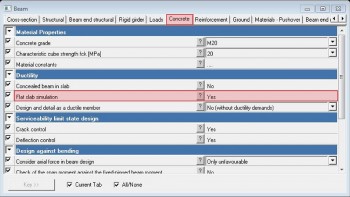 In the new tab «Wind and snow loads» of the «Building» entity insert all required info for the automatic calculation of wind loads according to Indian Standards.