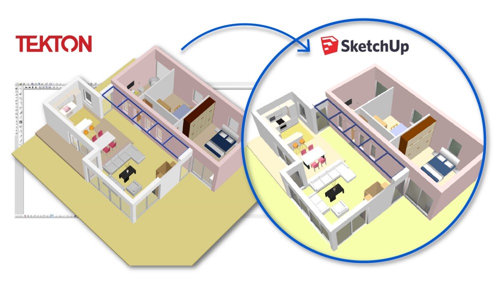 Όλες οι τρισδιάστατες οντότητες του Fespa-Tekton μεταφέρονται μέσω του αρχείου obj σε άλλες πλατφόρμες...