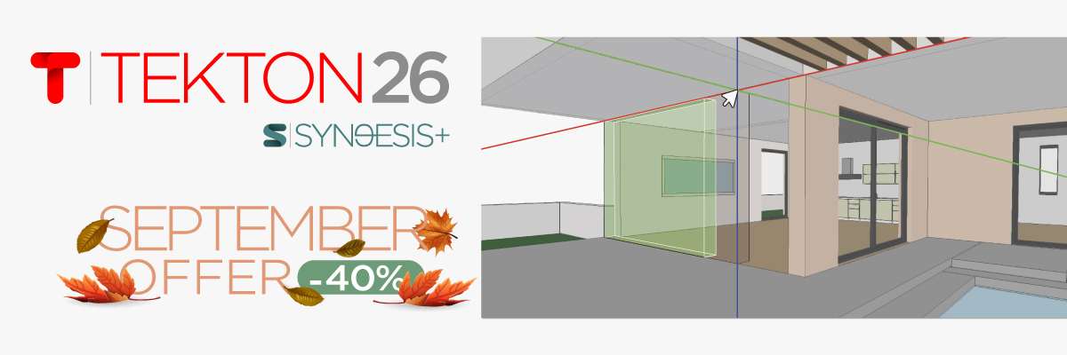 Synthesis+ for Tekton προσφορά Σεπτεμβρίου | Έκπτωση 40%